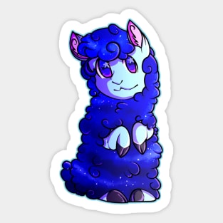 Galaxy Sheep Sticker